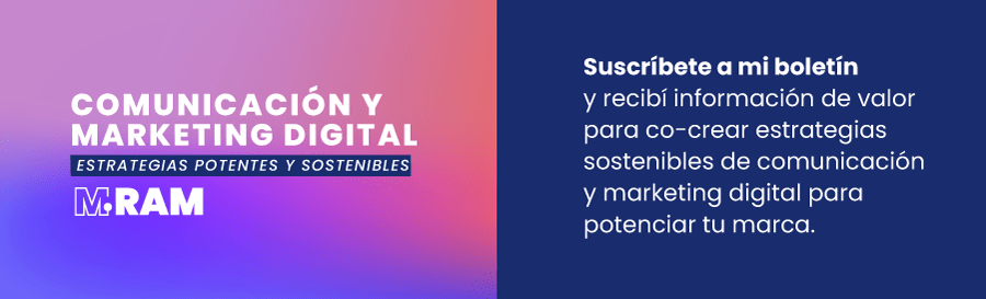 La imagen es un botón para ir al formulario de suscripción del boletín